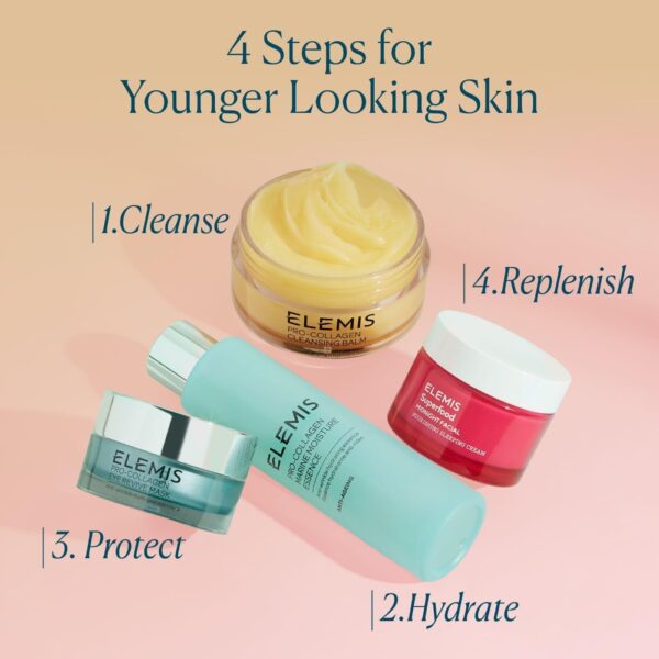 ELEMIS Superfood Midnight Facial Cream & Facial Oil, Nourishing Prebiotic Night Gel Treatment, Moisturising and Hydrating Care with Anti-Oxidant Rich Formula to Plump and Smooth Skin