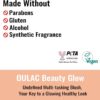 Oulac Pink Luminous Blusher for Cheek Women|Pink Sliver Refletive Glow Highlighter Blushers|Blendable Blusher|Natural Stunning Look|Makeup Vegan Cruelty Free|(F06) Pinky Ice 4.8g