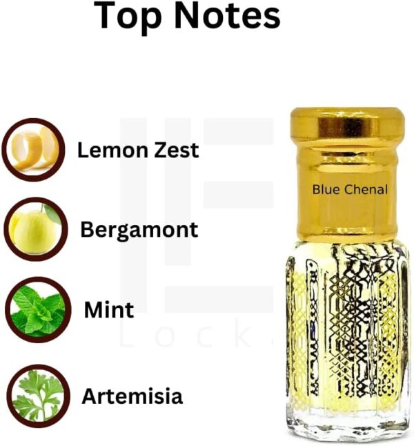 Blue Chenal Perfume Oil- Inspried Alternative Woody Aromatic Fragrance 6ML Roll On Bottle