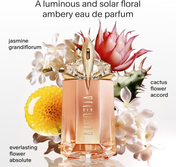 MUGLER Alien Goddess Supra-Florale, Eau de Parfum, Women's Perfume, Floral and Amber Aroma, Vibrant Fragrance