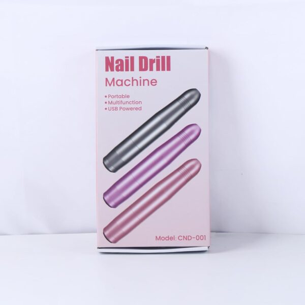 Nail Drill, Professional Electric Nail Files for Acrylic and Gel Nails, Portable Electric Nail Drill Machine E File 20000RPM, Electric Manicure Pedicure Set for Nail Care, Gifts for Girls Women Mum