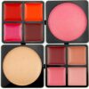 LOVE URBAN BEAUTY Hot Pink Makeup Vanity Case – 82-pcs Vegan Makeup Kit for Teens and Women with Eyeshadow, Blusher, Lipsticks and Nail Products – Fun Travelling Makeup Vanity Case for Girls