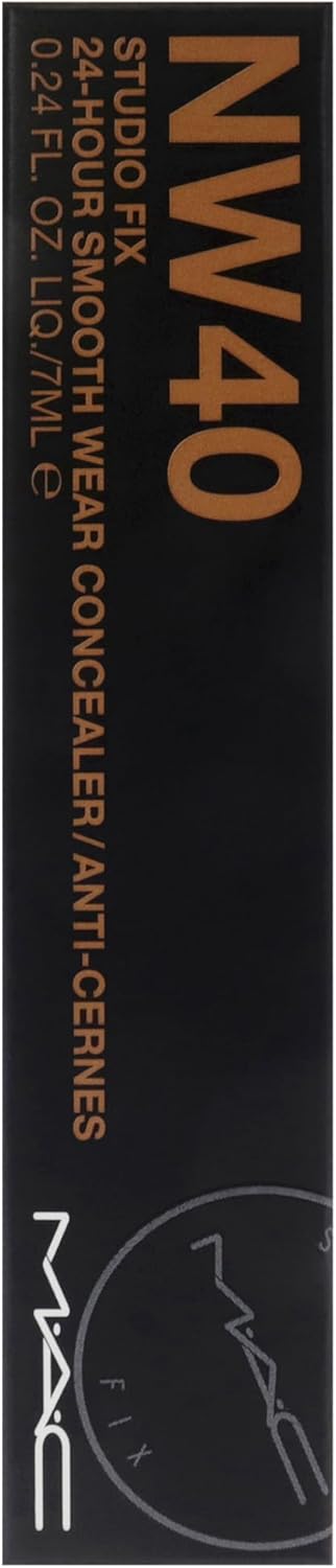 Studio Fix 24-Hour Smooth Wear Concealer - NW40 by MAC for Women - 0.24 oz Concealer
