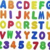 36 Pcs Bath Letters And Numbers, Learn Baby Foam Bath Letters And Numbers, Removable Educational Alphabet Toys, Preschool Children'S Learning Toys, for Bathroom, Baby Shower, Toddlers Kids Toy