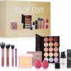 FantasyDay All-in-one Makeup Gift Sets | Full Make up Kit for Women Girls Xmas Essential Bundle Include Eyeshadow Palette Lipstick Blush Concealer Face Powder Eyeliner Lipgloss Mascara Eyebrow Pencil