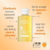 Super Facialist - Vitamin C + Brighten Skin Renew Cleansing Oil, Face Cleanser for Dissolving Makeup & Remove Daily Impurities, Contains Olive Oil, Vegan Friendly, 200ml (Cleansing Oil)