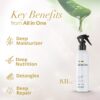 All in One Leave-In – 9-in-1 Multipurpose Finishing Mist for All Hair Types – Hydrates, Nourishes, Repairs, Detangles, Adds Shine, and Provides Heat and Sun Protection – 8.11 Fl Oz (240ml)