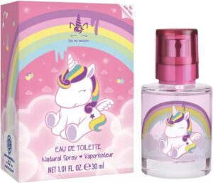 Unicorn Eau de Toilette Natural Perfume Spray, Vegan and Dermatologically tested EDT fragrance Spray for Kids, 30ml
