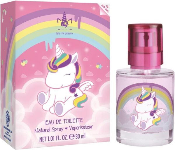 Unicorn Eau de Toilette Natural Perfume Spray, Vegan and Dermatologically tested EDT fragrance Spray for Kids, 30ml