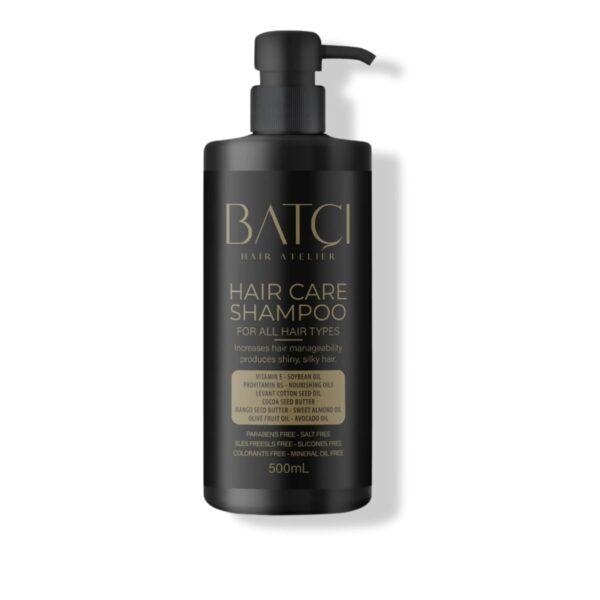 Provitamin Shampoo - Paraben and Sulfate-Free, Deep Moisturizing and Strengthening, Suitable for All Hair Types, 500 ml