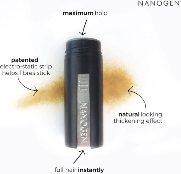 Nanogen Hair Fibres, 30 g, Dark Brown