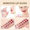 HQDA 12 Colors Matte Liquid Lipstick Set Velvety Lip Gloss Lip Kit Waterproof Long Lasting Wear Durable Nude Lip Gloss Beauty Cosmetics Gift Box Set (Set A), Pack Of 1