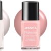 JESSICA Phēnom 3-Piece Nail Polish Gift Set | Long Lasting Nail Polish & Gel Effect Nail Varnish | Chip-Resistant & No UV Lamp Needed | Quick Dry Nail Polish Set & Top Coat | Daydream Trio | 3 x 14ml