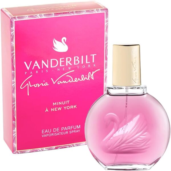 Gloria Vanderbilt Minuit à New York Eau De Toilette 100ml Spray, Floral Female Perfume, Fragrance For Women, Eau De Toilette For Women, Womens Perfumes - Genuine Gloria Vanderbilt Perfume for Women