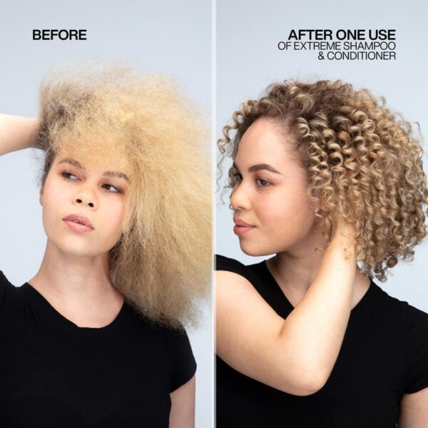 REDKEN Shampoo, For Damaged Hair, Repairs Strength & Builds Resilience, Extreme