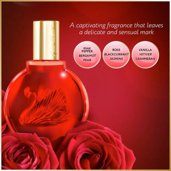 Gloria In Red Eau de Parfum for Women 100ml Spray, Floral Female Perfume, Fragrance For Women, Women's Eau de Perfume, Womens Perfumes - Genuine Gloria Vanderbilt Perfume for Women
