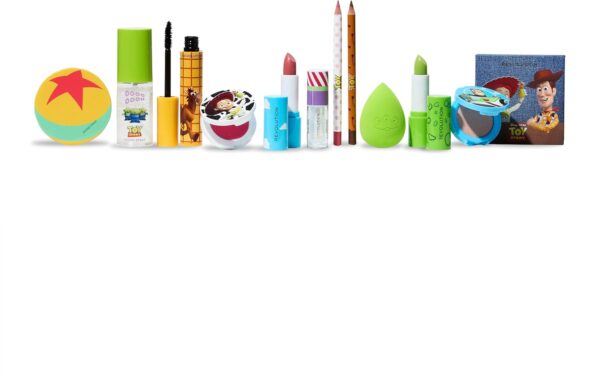 Revolution Beauty, Disney Toy Story x Revolution Andy's Room Gift Set, Holiday Makeup Set, Boot with 12 Beauty Products, Vegan & Cruelty-Free