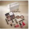 Technic Cosmetic Bag Set - Full Make Up Kit - 14 Mini Essentials for Eyes, Lips, Face & Nails In a Portable Storage Bag - Perfect For Overnight Trips and Holidays - Vegan and Cruelty Free