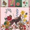Vintage & Co x Nathalie Lete Forest Folk Nail Files | Manicure Nail Filer | Mini Nail Files | Mini Gifts | Four Different Designs | Travel | Women | 8 in Display Tray