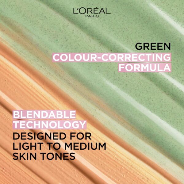 L'Oréal Paris Magic CC Cream with SPF 11, Anti-Redness and Colour Correcting, With Vitamins B5 and E, Lightweight Hydrating Formula Adapts to Skin Tone for a Natural Glowy Finish, 30 ml