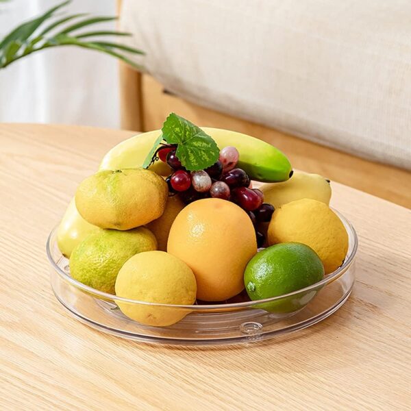 61E6GPZA5L._AC_SL1000_.jpg ROWNYEON 360 Rotating Makeup Organiser,Revolving Toiletry Organiser Storage Turntable Lazy Susan Makeup Stand, Vaity Cosmetic Organiser Tray for Perfume,Bedroom,Kitchen,Dressing Table Organiser