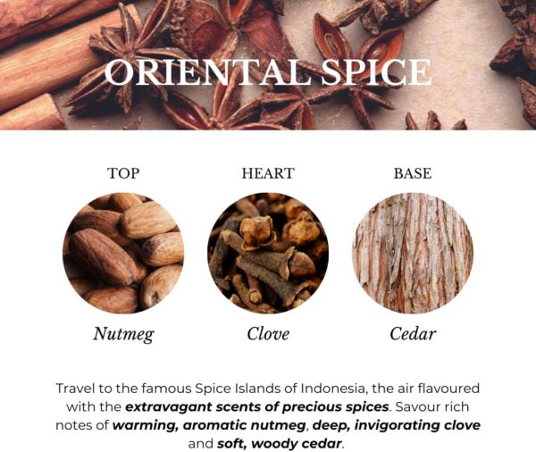 ASHLEIGH & BURWOOD | Oriental Spice Lamp Fragrance | 1000 ml | Made in the UK | Spicy & Woody Scent