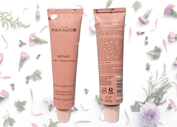 10x30ml PARADOX REPAIR 3 IN 1 ORGANIC HAIR CONDITIONER TRAVEL SIZE