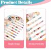 2pcs Mini Hair Comb Wide Tooth Anti-Static Pocket Size comb for Thick Curly Hair Care Detangling Comb Travel Mini hair Pocket Wide Tooth for Wet Dry Wavy Long Daily Care