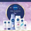 NIVEA Women's Feel Pampered Skincare Regime Gift Set, Includes Shower Cream, Anti-Perspirant, Body Lotion, Moisturising Day and Night Cream