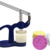 Medonala Bath Salt Steam Press Machine with a Set of Molds，DIY for Bath Bomb,Shower Steamer Maker,Bath Steamer Kit,Shower Tablets Steamer Press