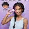 Hair Wax Stick & Slick Back Hair Brush, Hair Pomade/Balm for Smooth Flyaways, Frizz, Sleek Ponytail, Buns, Styling Accessories Cream/Gel for Girls, Kids
