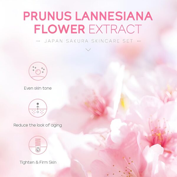 61HPUdoX26L._AC_SL1500_.jpg LAIKOU Skin Care for Teenage Girls, Sakura Skincare Set, Pamper Sets for Women Gifts, Facial Skin Care Sets & Kits - Toner,Cleanser,Face Serum,Cream,Sleep Mask,Eye Mask,Mud Mask,Lip Mask, 24PCS