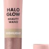 e.l.f. Halo Glow Highlight Beauty Wand, Liquid Highlighter Wand For Luminous, Glowing Skin, Buildable Formula, Vegan & Cruelty-free, Rose Quartz