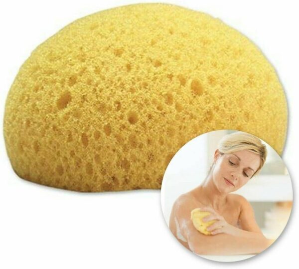 Extra Large Luxury Bath Sponge, Soft Shower Bathing Gentle Exfoliating Body Scrub, Great for Skin Care (1 Luxury Sponge)