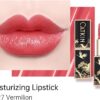 CATKIN Red Glitter Lipstick, Long Lasting, High Impact, Moisturizing Formula, enriched with Avocado Oil and Vitamin E, 3.2g