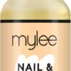 Mylee Sweet Almond Nail & Cuticle Oil 50ml, – Deeply Hydrating & Nourishing Cuticle Conditioner Oil, Non-Greasy Formula and Leaves No Sticky Residue, Lightly Scented With Almond Oil
