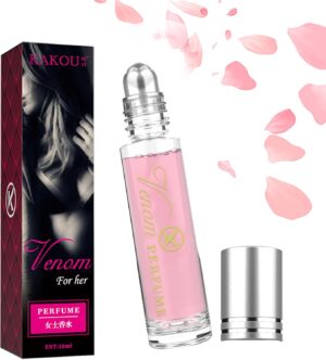 ZhongShuang Pheromone Perfume for Women to Attract Men, Roller Ball Perfume Women Pheromone Infused Essential Oil Perfume Cologne Pheromone Perfume for Men and Women 10ml