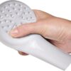 Croydex Secura Shower Head and Hose for Taps, 1750mm Hose Length, Suitable for High and Low Pressure Systems, Tap Shower Attachment, Compatible with Most Round or Oval Basin Taps, White