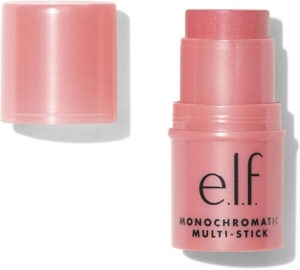 61KedtnoewL._AC_SL1500_.jpg e.l.f. Monochromatic Multi Stick, Creamy, Lightweight, Versatile, Luxurious, Adds Shimmer, Easy To Use On The Go, Blends Effortlessly, Dazzling Peony 4.4g, 81346