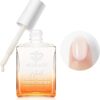 Modelones Nail Care 8 in one Ridge Filling Strengthener Treatment, Nail Polish Strengthener for Damaged and Weak Nails, Nail Hardener Extra Strong and Growth Smoothing Base Coat White Nail 15ml
