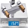 Hapilife Bathroom Bath Taps with Shower Attachment Mixers Chrome Brass Bath and Shower Taps