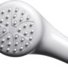 Croydex Secura Shower Head and Hose for Taps, 1750mm Hose Length, Suitable for High and Low Pressure Systems, Tap Shower Attachment, Compatible with Most Round or Oval Basin Taps, White