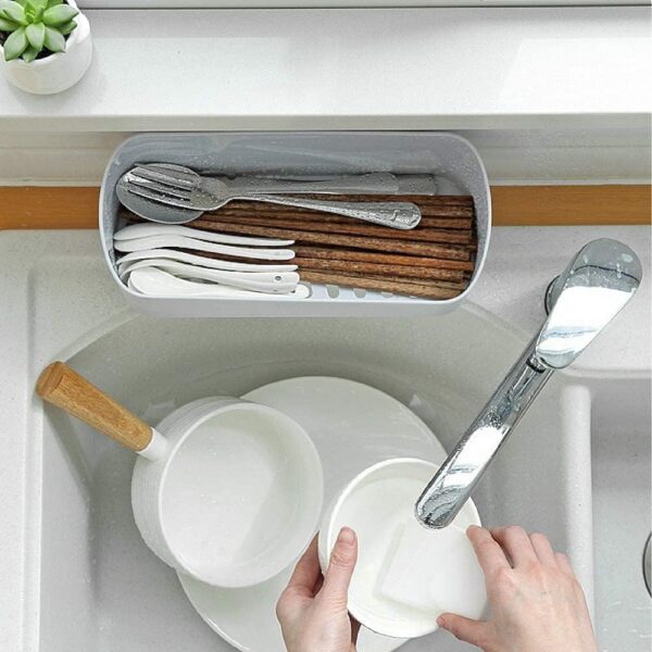 61L4a7vA5RL._AC_SL1000_.jpg SUNFICON 2 Pack Grey Adhesive Shower Caddy Basket Bathroom Shelf Organiser Wall Mounted Spices Storage Rack No Drilling Shower Shelf Bath Essentials Makeups Shampoo Holder with 4 Clear Adhesives