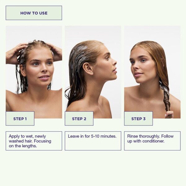 Maria Nila Structure Repair, For Damaged & Chemically Treated Hair, Algae Extract Rebuilds & Moisturizes, 100% Vegan & Sulfate/Paraben free