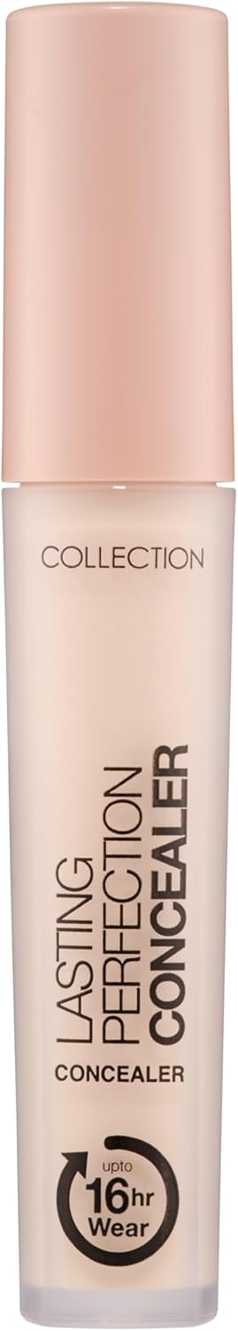 Collection Cosmetics Lasting Perfection Concealer, 16-Hour Wear, Long-Lasting Concealer, Ivory
