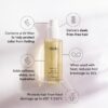OUAI Hair Oil Travel Size - Hair Heat Protectant Oil for Frizz Control - Adds Shine and Smooths Split Ends - Color Safe Formula - Paraben, Phthalate and Sulfate Free (0.45 oz)