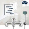61MHJLsoRtL._AC_SL1500_.jpg Bathroom Sink Taps with Shower Head, BATHWEST Modern Bath Tap with Shower Kit, Chrome Single Lever Monobloc Bathroom Shower Mixer Taps 021N