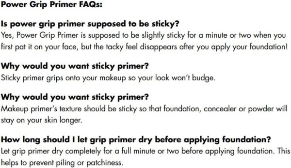 e.l.f. Power Grip Primer, Gel-Based & Hydrating Face Primer For Smoothing Skin & Gripping Makeup, Moisturizes & Primes, 0.811 Fl Oz, Clear
