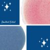 Exfoliating Bath Sponge 4 Pack - Double-Sided Body Shower Scrubber for Adults, Men, Women, Kids, and Children | Cleansing and Massage Refreshing Bathing Experience