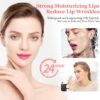 LOPHE Clear Flower Jelly Lipstick, 3Pcs Magic Temperature Color Change Lip Balm, Long Lasting Moisturizing Lip Gloss Set, Nutritious Crystal Lip Stick Makeup Set, Great Gift for Women and Girl